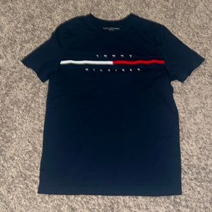 Tommy Hilfiger Shirt Sleeve Shirt size medium navy blue